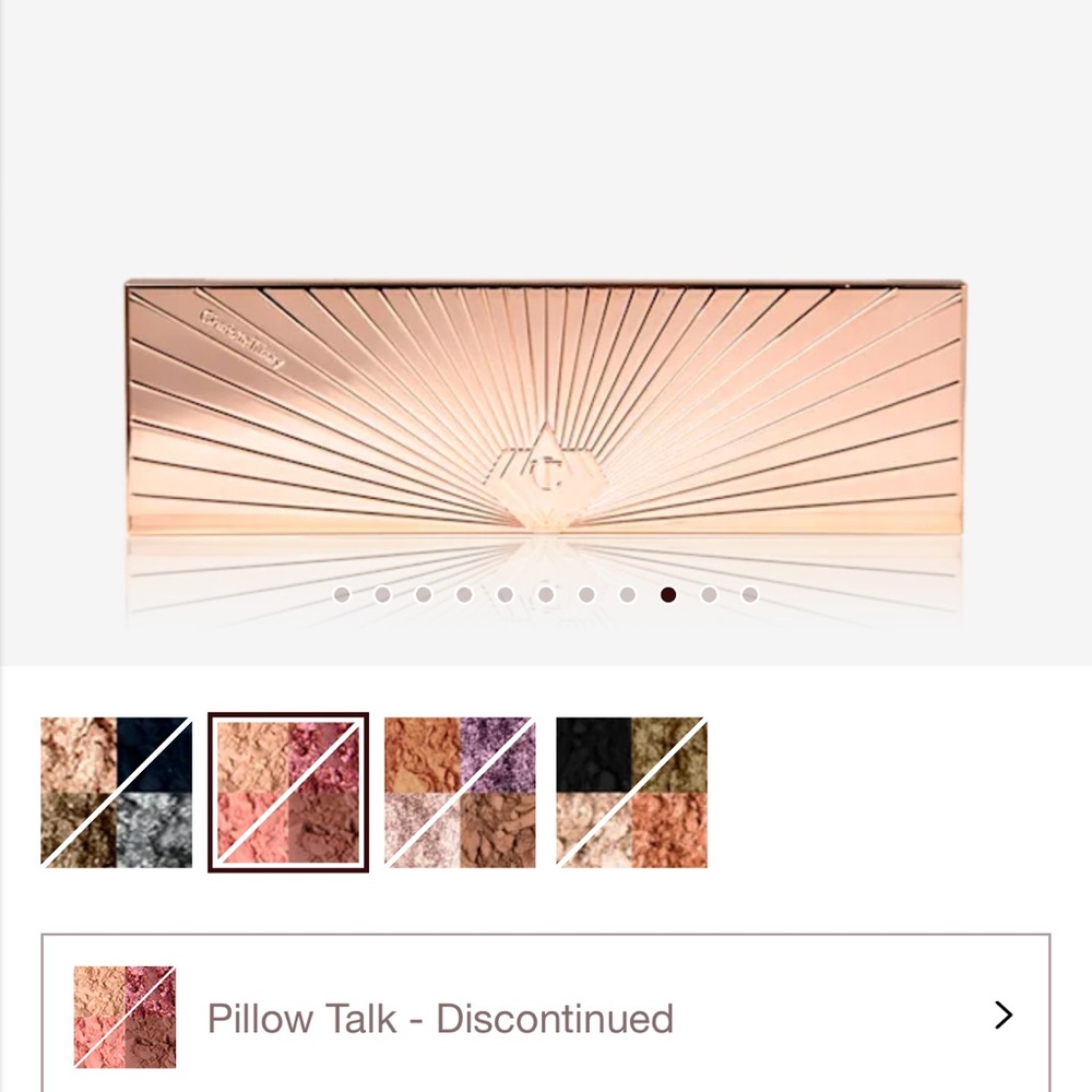 NWOB Charlotte Tilbury Pillow Talk Eye Palette. This is now discontinued - Picture 4 of 8